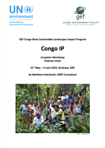 GEF Congo Basin Sustainable Landscapes Impact Program: Congo Impact Program