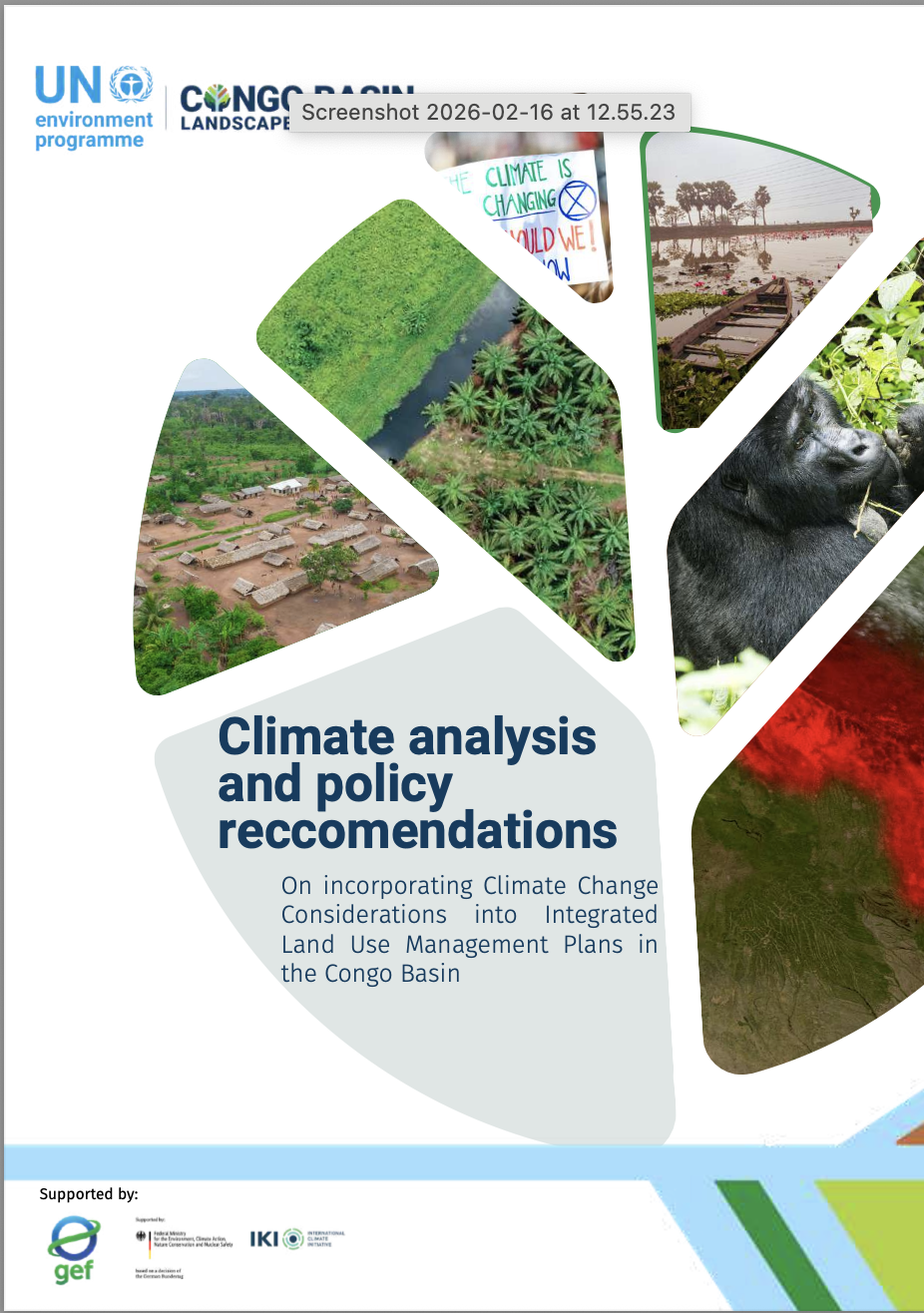 Climate analysis report cover