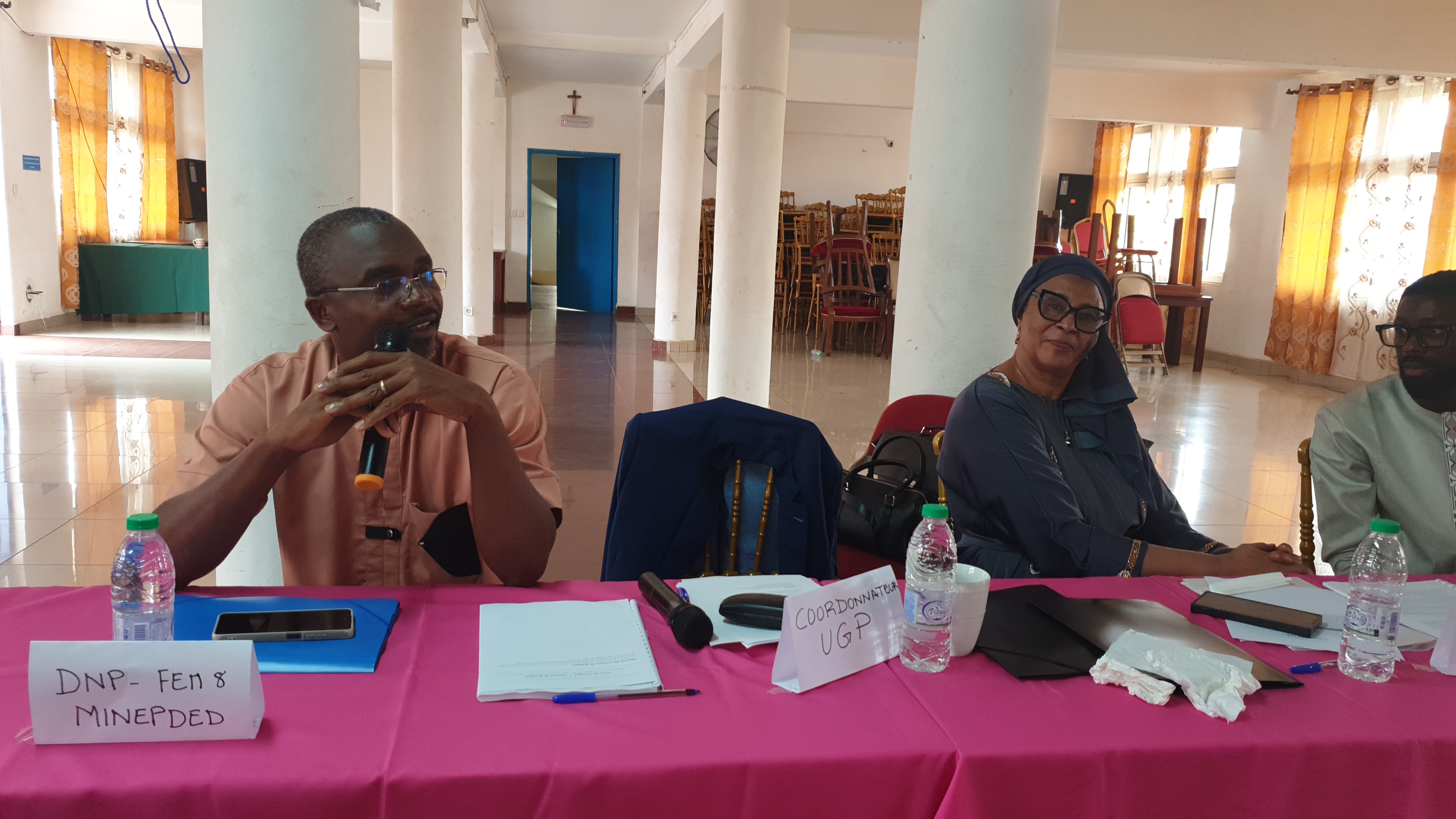 Ambroise Zoa representing Cameroon's Ministry of Environment at GRM Validation Workshop