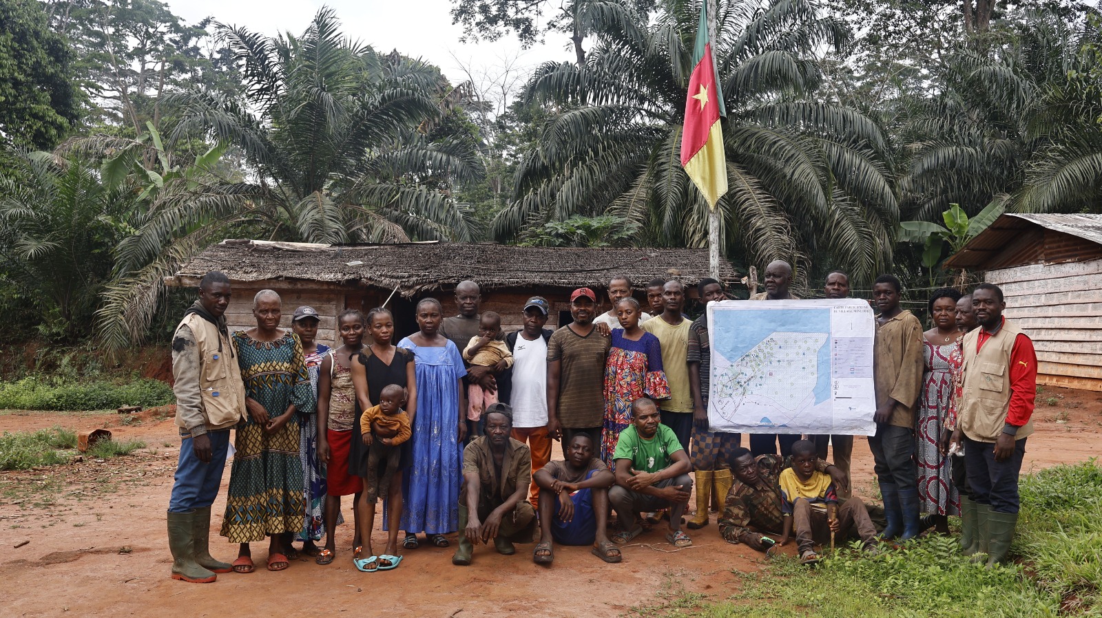 family picture after map is completed