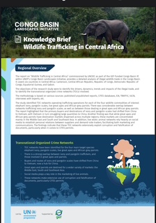 Knowledge Brief: Wildlife Trafficking in Central Africa