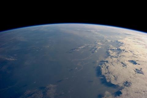 DRC - From Space Station Cuvette Centrale from Space NASA - Roberta Bondar
