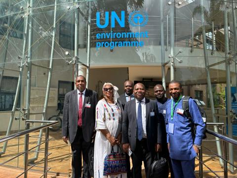 Team Cameroon at GEF Global Forum
