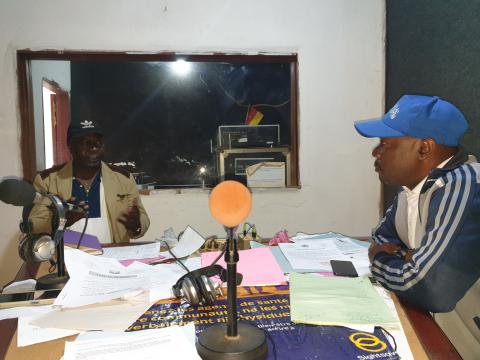 Studio view Radio Akok-Afem in Djoum