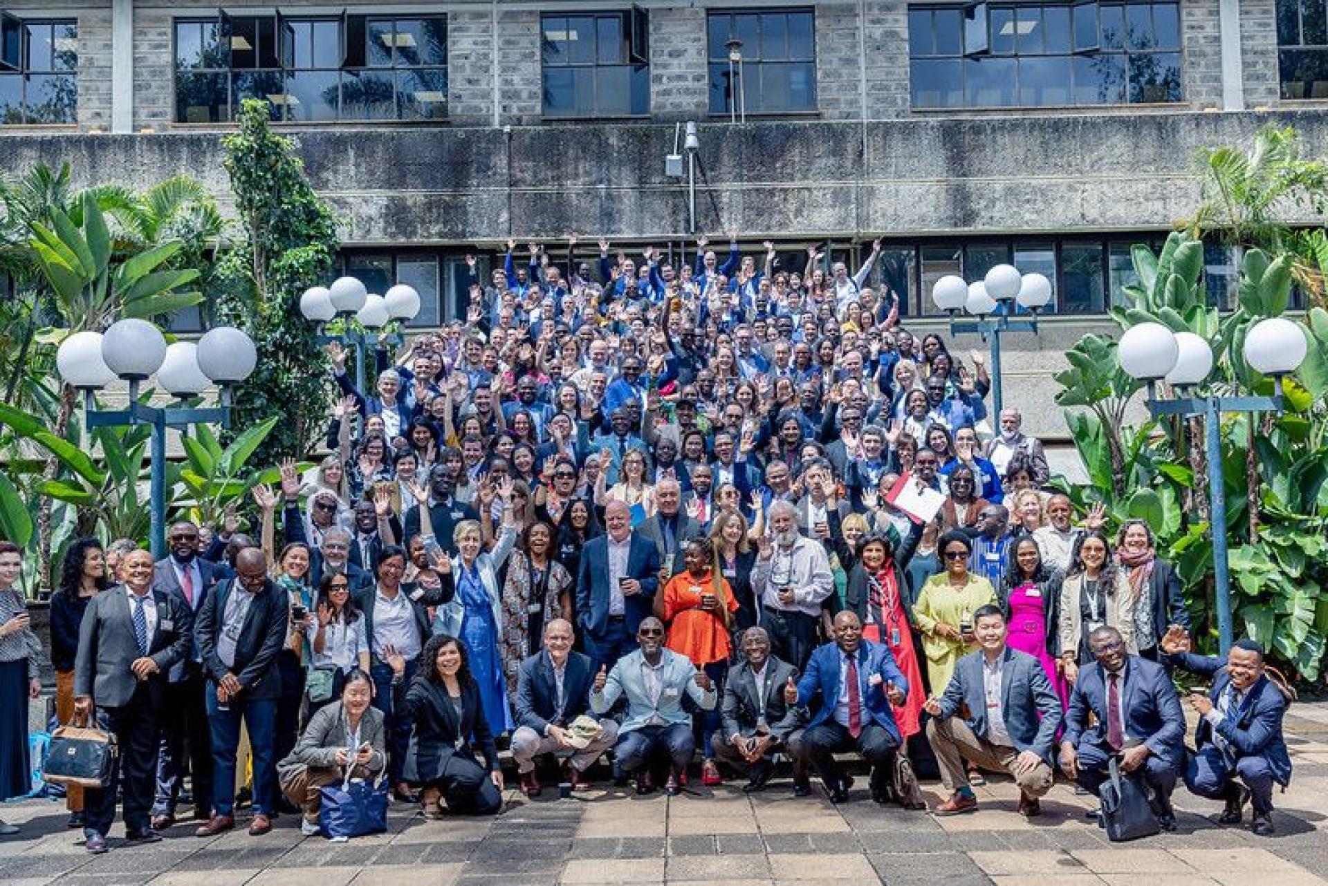 Family pic GEF forum nairobi