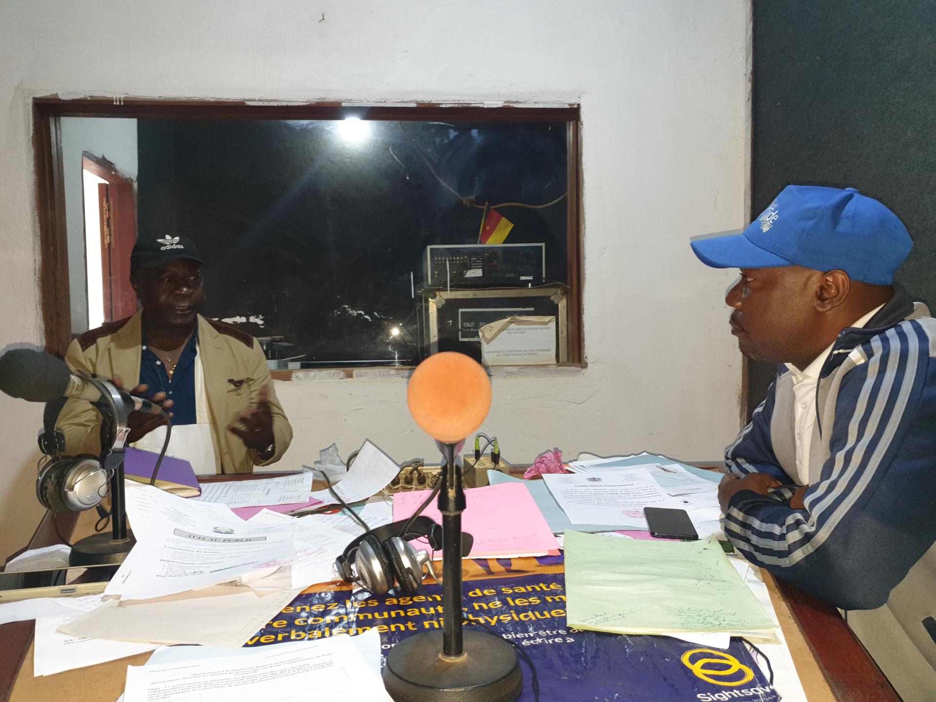 Studio view Radio Akok-Afem in Djoum